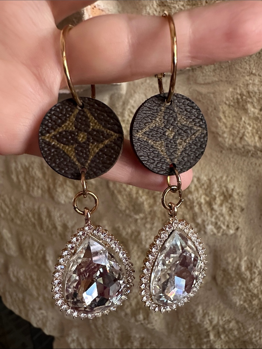 Keep it Gypsy Upcycled Sparkly Earrings